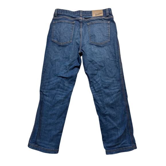 Duluth Flex Ballroom Men's Blue Jeans/Pants; 35 X30; Denim Relaxed Fit, Straight - Picture 2 of 11
